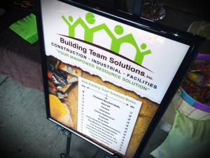 Building Team Solutions A Table Sponsor And Vendor At The IEC Event